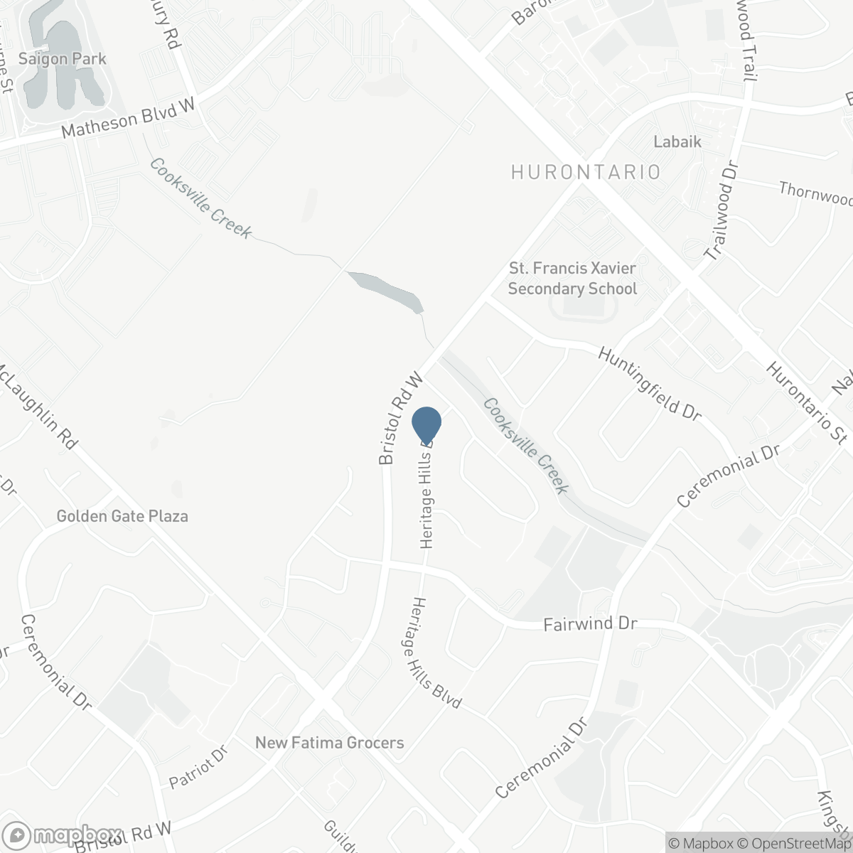 5449 HERITAGE HILLS BOULEVARD, Mississauga, Ontario L5R 2H4